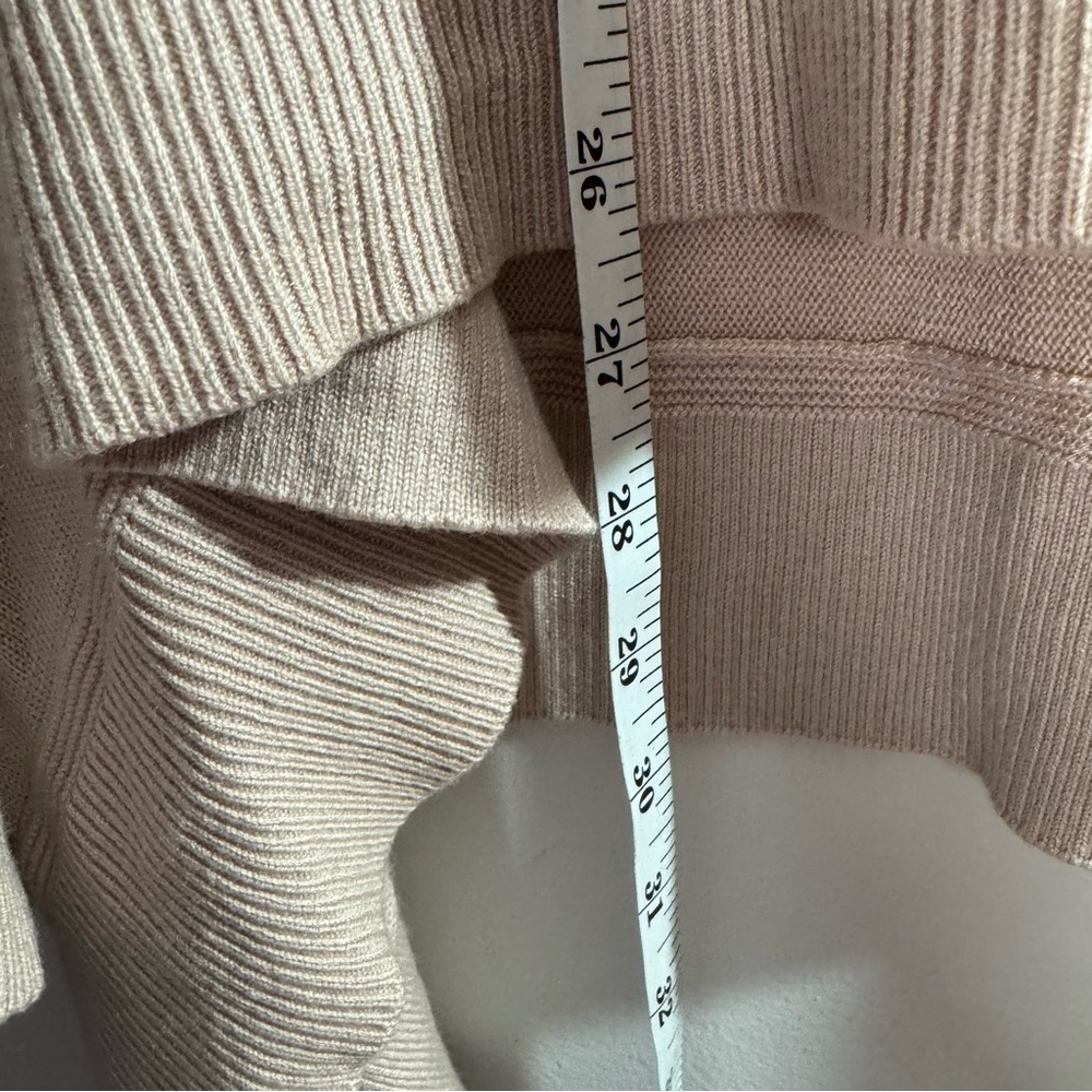 Lululemon Cashlu Knit Wrap Cardigan Blush Pink Size 10 - Picture 7 of 7